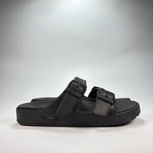 Skechers Foamies Arch Fit Cali Breeze 2.0 Black Adjustable Sandals Womens Size 8